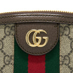 GUCCI OPHIDIA GG SUPREME CANVAS SHOULDER BAG GHW