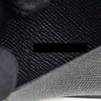 Hermes Bearn Card holder Epsom So black With Black Hardware
