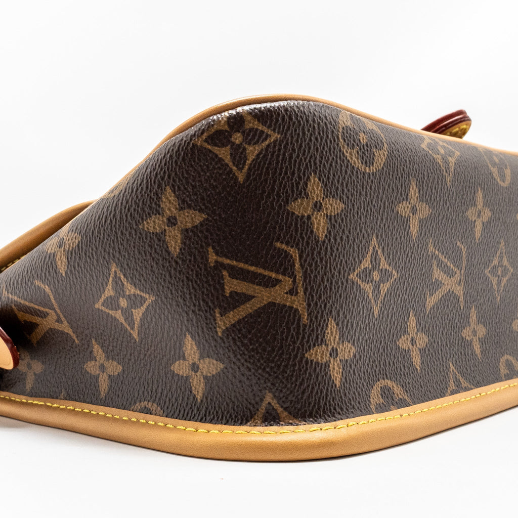 LOUIS VUITTON DIANE BAG WITH JACQUARD STRAP MONOGRAM CANVAS GHW