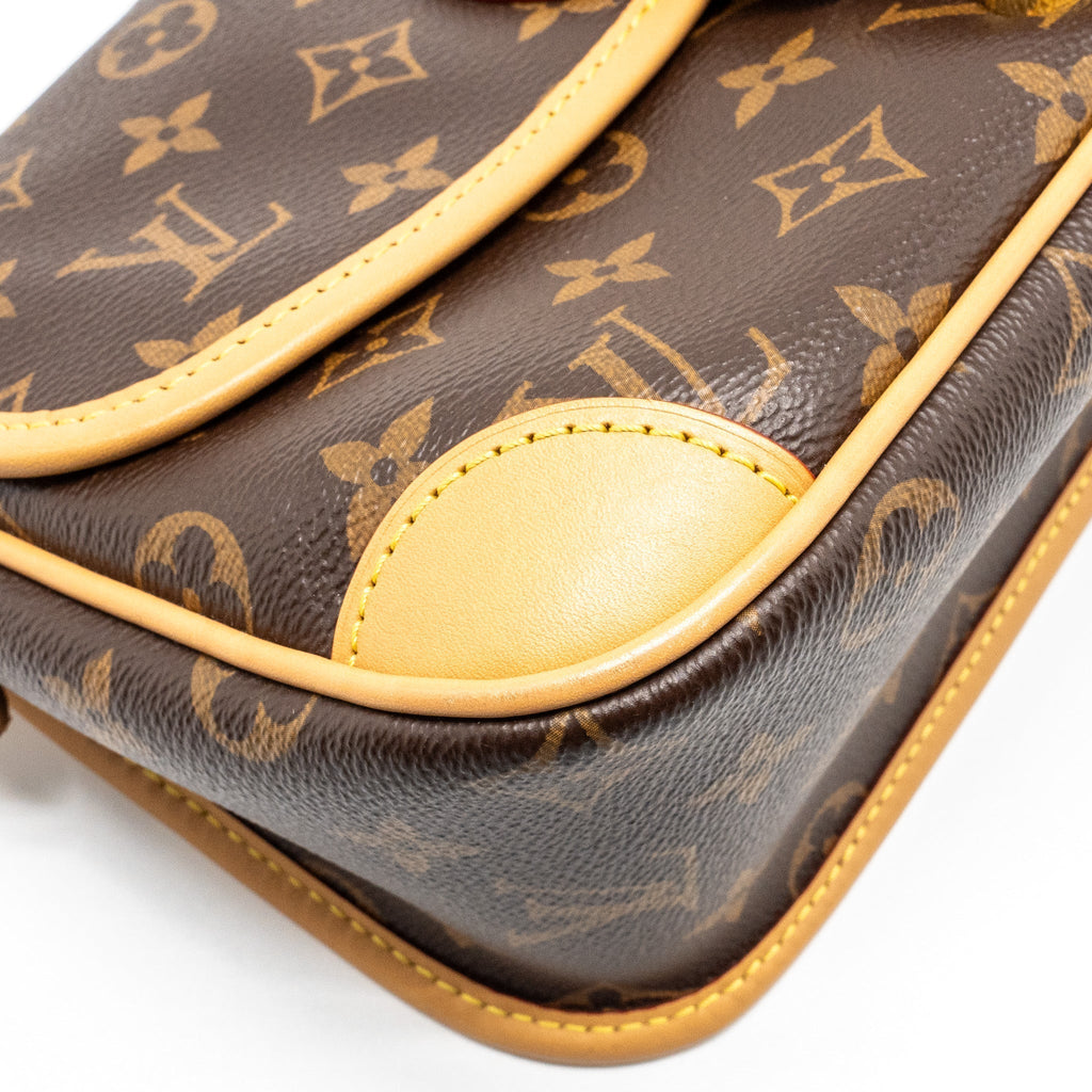 LOUIS VUITTON DIANE BAG WITH JACQUARD STRAP MONOGRAM CANVAS GHW