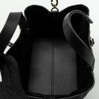 DIOR MEDIUM TOUJOURS BAG MACROCANNAGE CALFSKIN BLACK LGHW