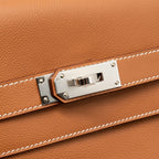 Hermes Kelly Messenger PM Bag Evercolor Gold SHW