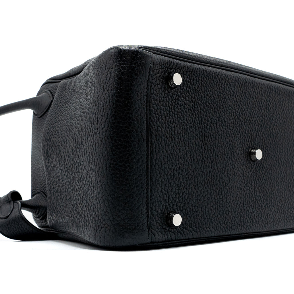 Hermes Lindy 30 Clemence Black SHW