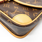 LOUIS VUITTON DIANE BAG WITH JACQUARD STRAP MONOGRAM CANVAS GHW