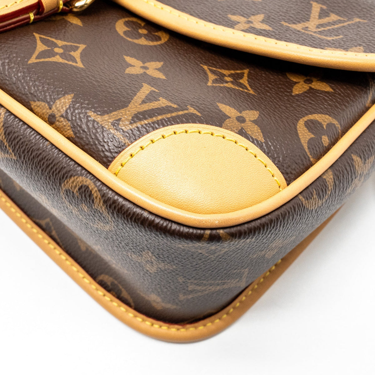 LOUIS VUITTON DIANE BAG WITH JACQUARD STRAP MONOGRAM CANVAS GHW
