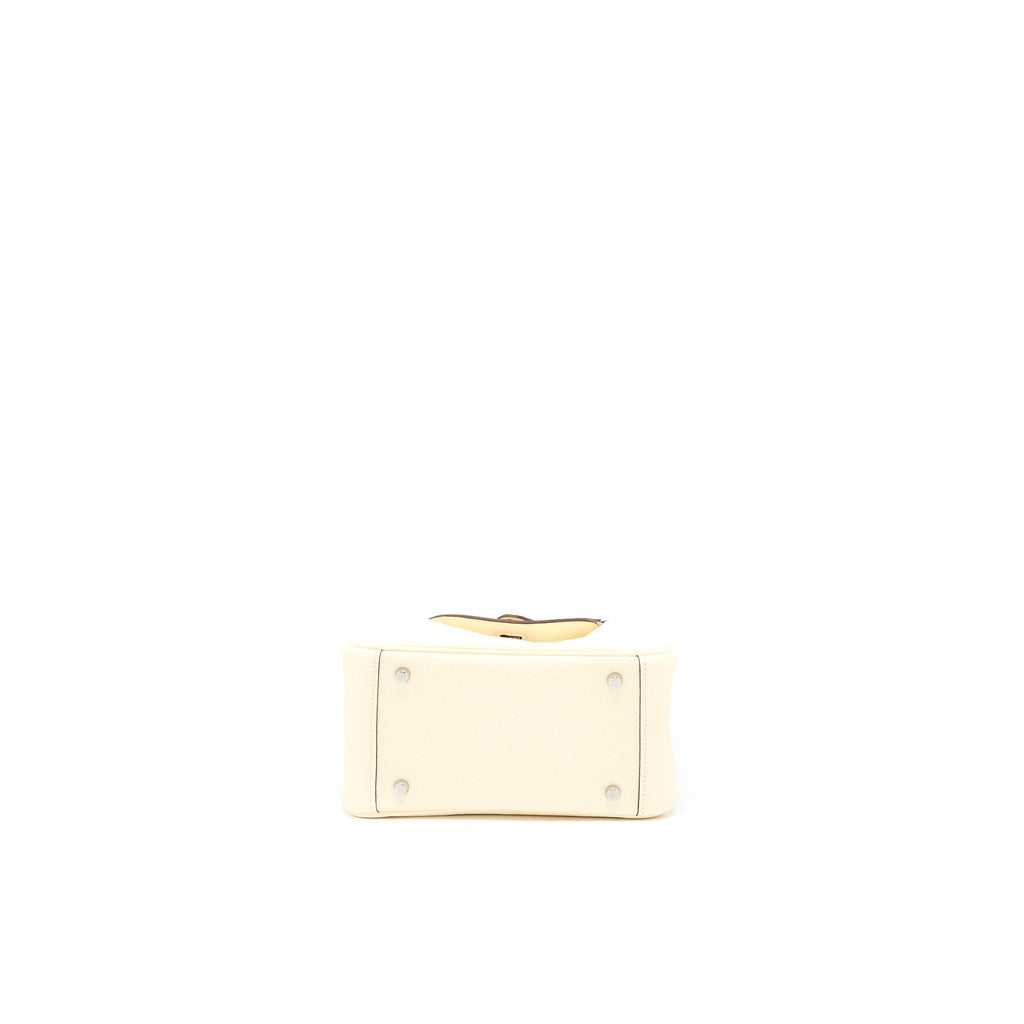 HERMES MINI LINDY CLEMENCE NATA MULTICOLOUR STRAP SHW