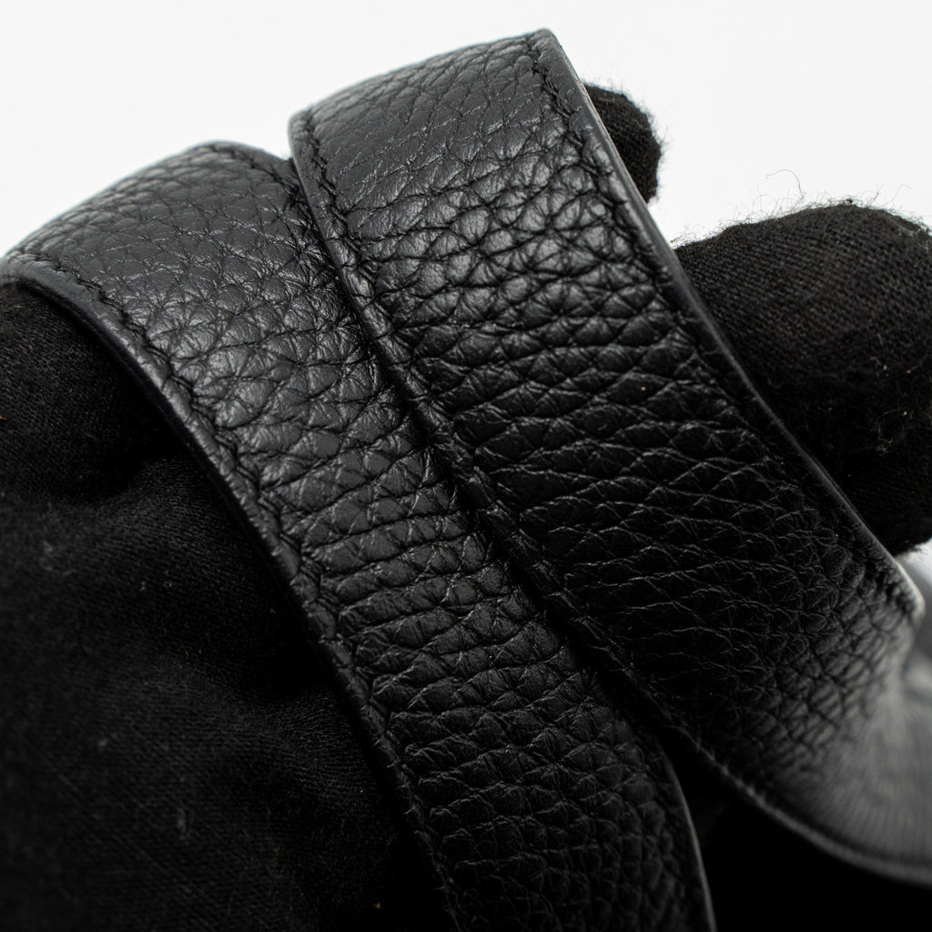 Hermes Picotin 18 Clemence Black SHW