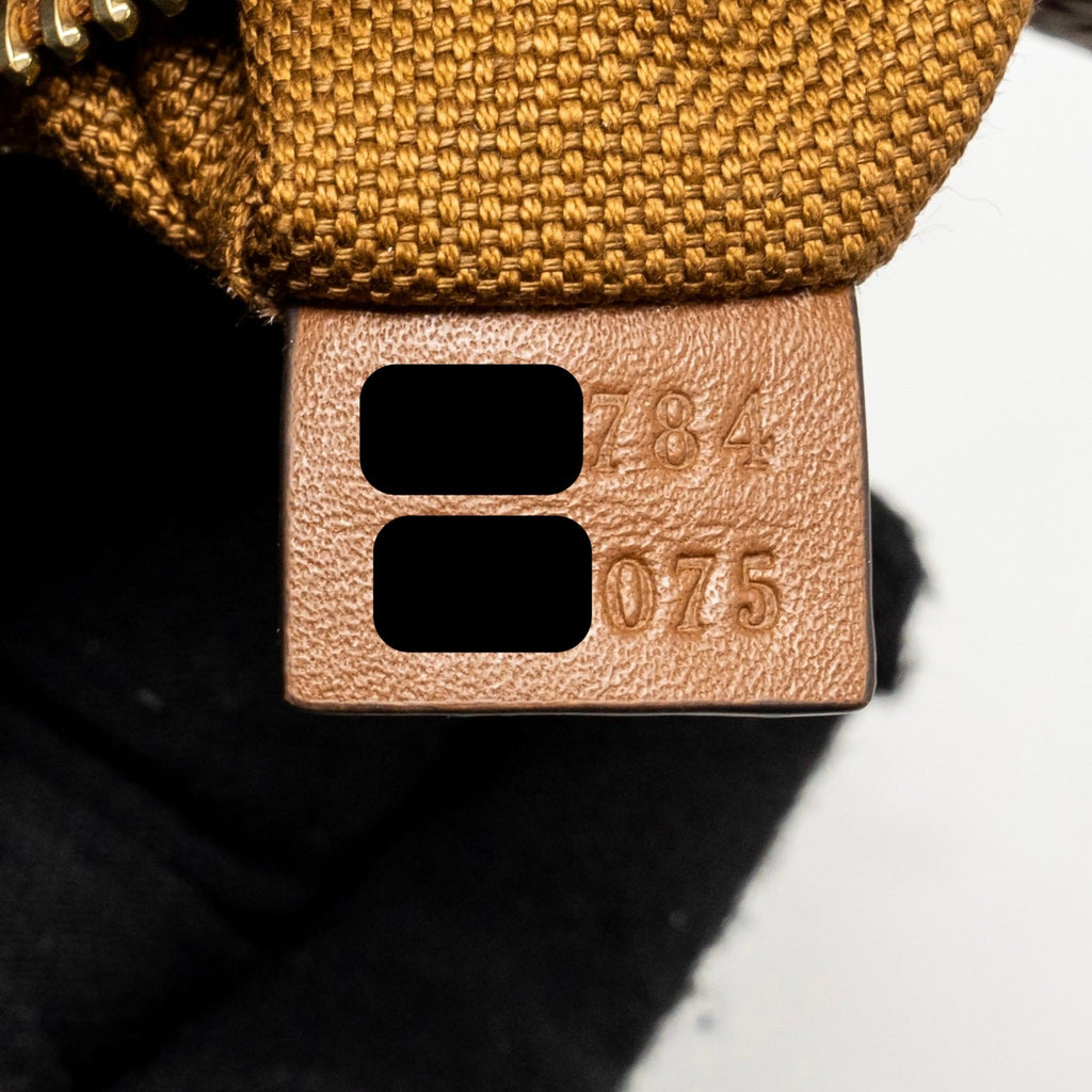 GUCCI HALF HORSEBIT MINI BAG CALFSKIN BROWN GHW