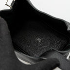 Hermes Picotin 18 Clemence Black SHW