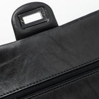 CHANEL SMALL 2.55 225 REISSUE FLAP BAG AGED CALFSKIN BLACK WITH BLACK HARDWARE (MICROCHIP)
