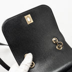 CHANEL AFFINITY BACKPACK CAVIAR BLACK LGHW (MICROCHIP)