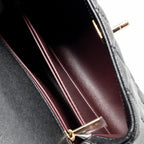 CHANEL SMALL COCO HANDLE CAVIAR BLACK LGHW(MICROCHIP)