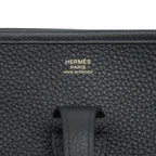 Hermes Evelyne 29 Bag Clemence Black GHW