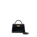 HERMES MINI KELLY II BOX BLACK GHW