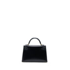 HERMES MINI KELLY II BOX BLACK GHW