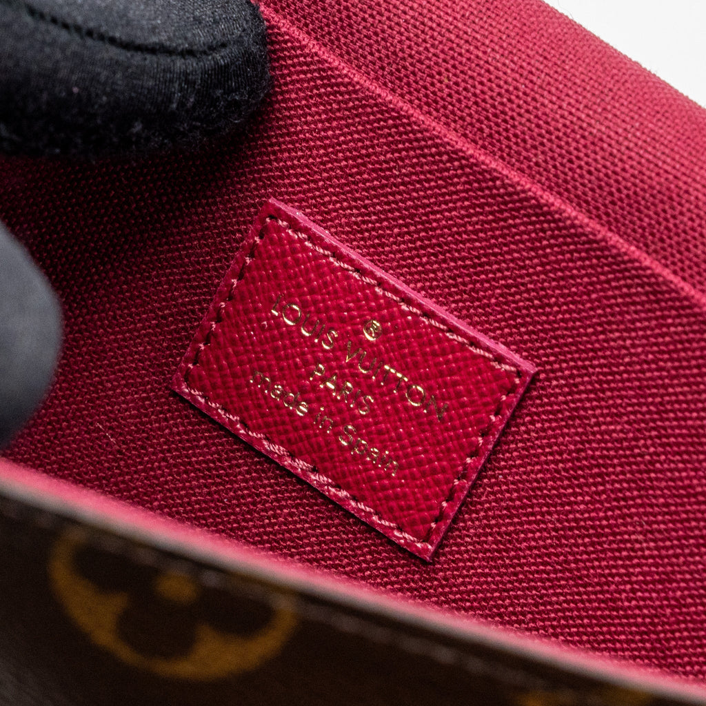 LOUIS VUITTON FELICIE POCHETTE MONOGRAM CANVAS GHW