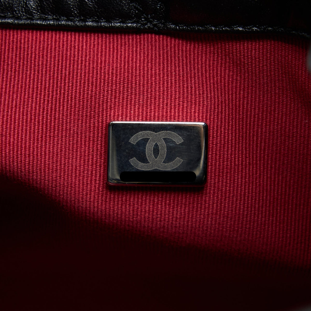 CHANEL SMALL GABRIELLE BACKPACK AGED CALFSKIN BLACK MULTICOLOR HARDWARE (MICROCHIP)