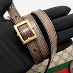 Gucci Small Ophidia Bag GG Supreme Canvas/Leather Beige/Ebony/Brown GHW