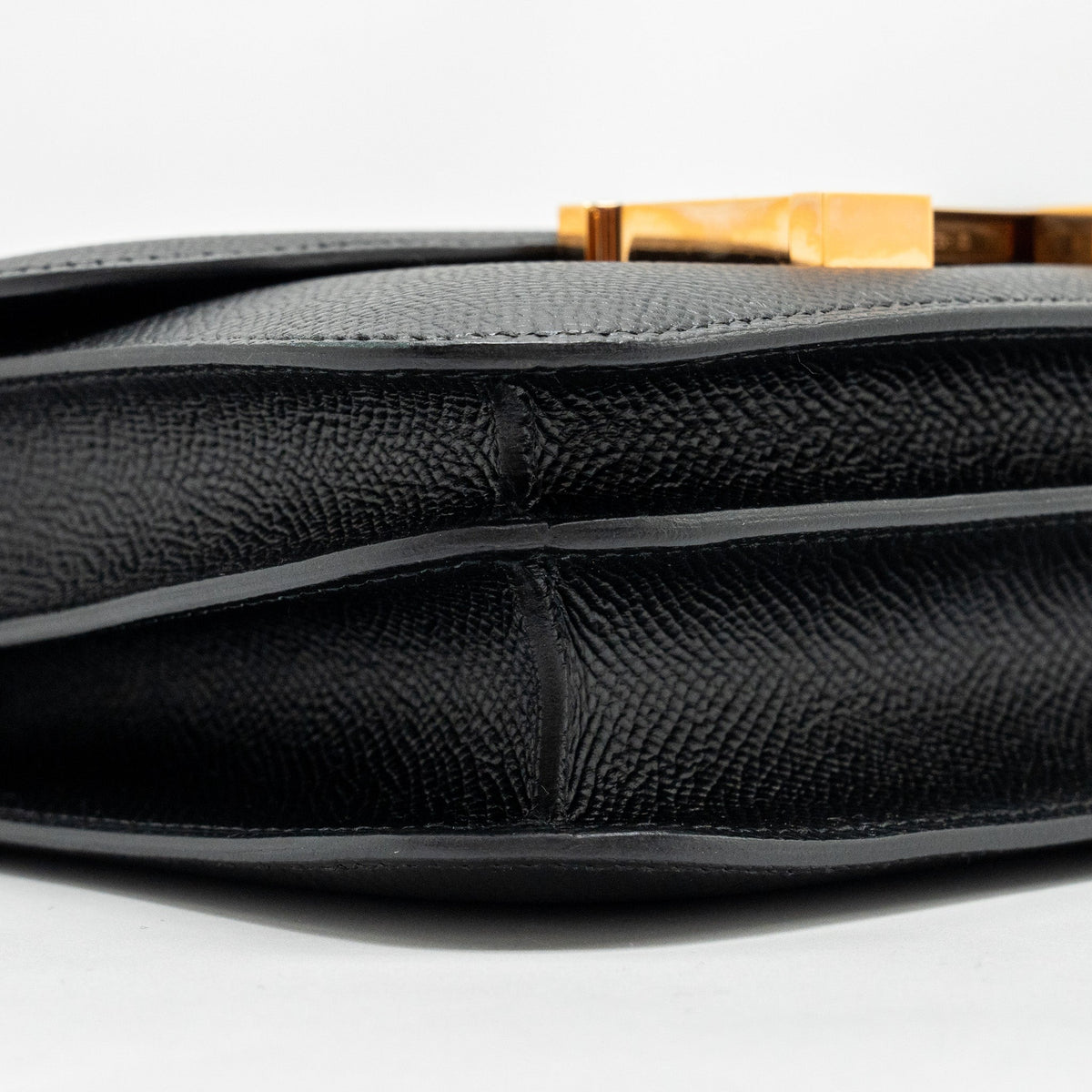 HERMES MINI CONSTANCE EPSOM BLACK RGHW