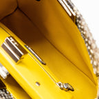 Fendi small peekaboo Iconic Petite natural Python multicoloured SHW