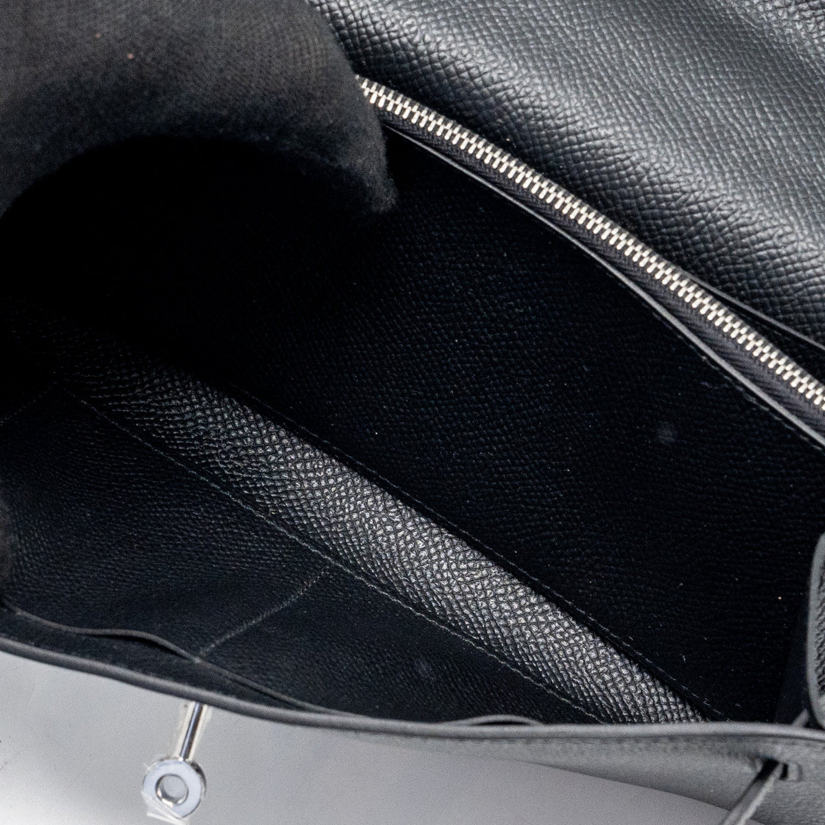 HERMES KELLY TO GO EPSOM BLACK SHW