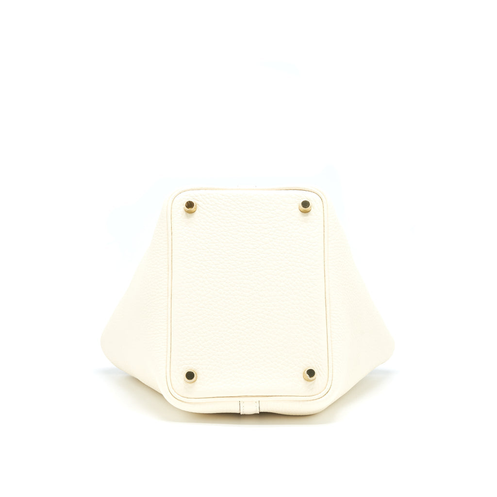 Hermes picotin 18 lock Bag nata GHW