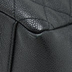 CHANEL GRAND SHOPPING TOTE BAG CAVIAR BLACK GHW