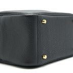 HERMES MINI LINDY BLACK GHW