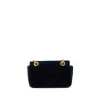 GUCCI MINI MARMONT VELVET BLACK GHW