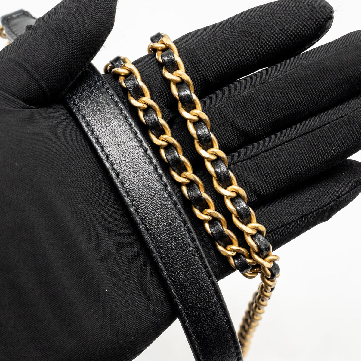 Chanel 24C Baguette Bag Lambskin Black GHW (Microchip)