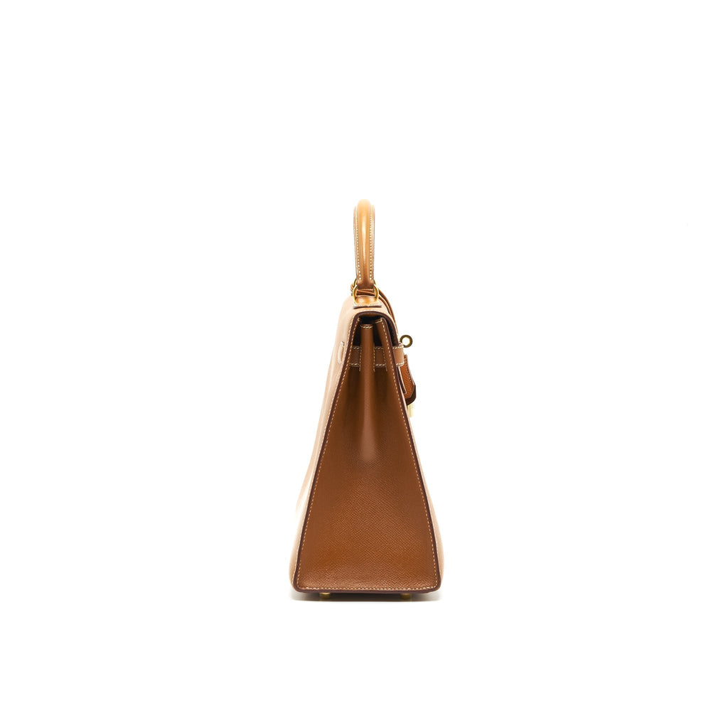 HERMES KELLY 32 GOLD WITH GHW EPSOM