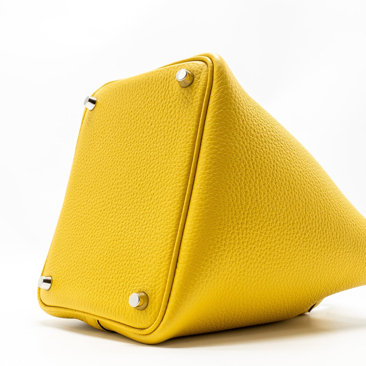 Hermes Picotin 18 Lock Bag Clemence Sun SHW