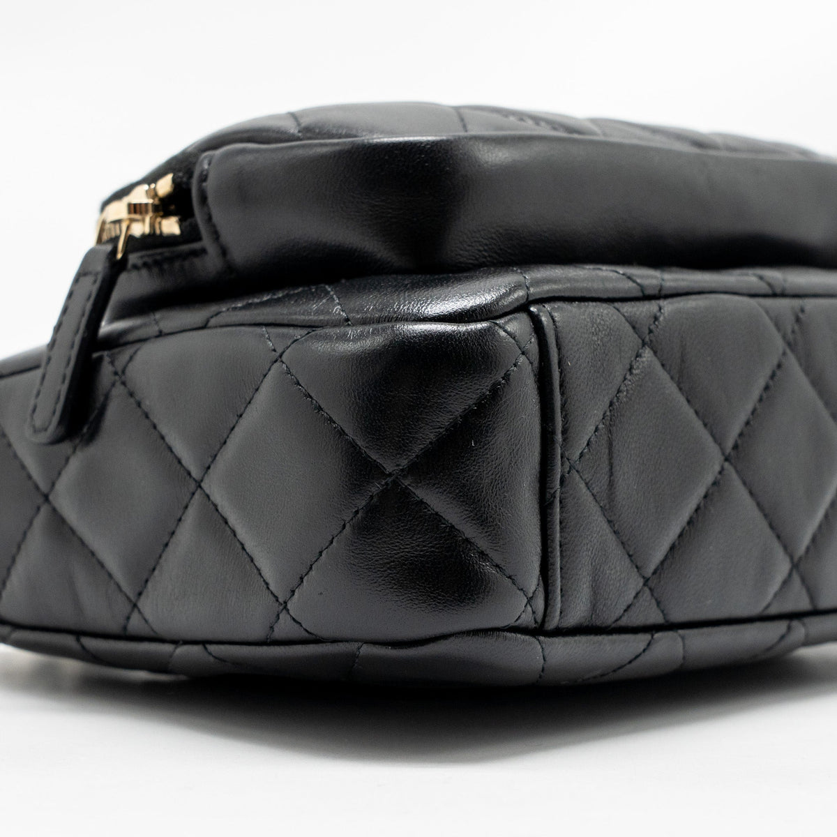 CHANEL 25C CAMERA BAG LAMBSKIN BLACK LGHW (MICROCHIP)