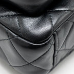 CHANEL 25C CAMERA BAG LAMBSKIN BLACK LGHW (MICROCHIP)