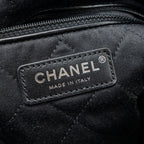 CHANEL MEDIUM 22 BAG CALFSKIN BLACK SHW (MICROCHIP)