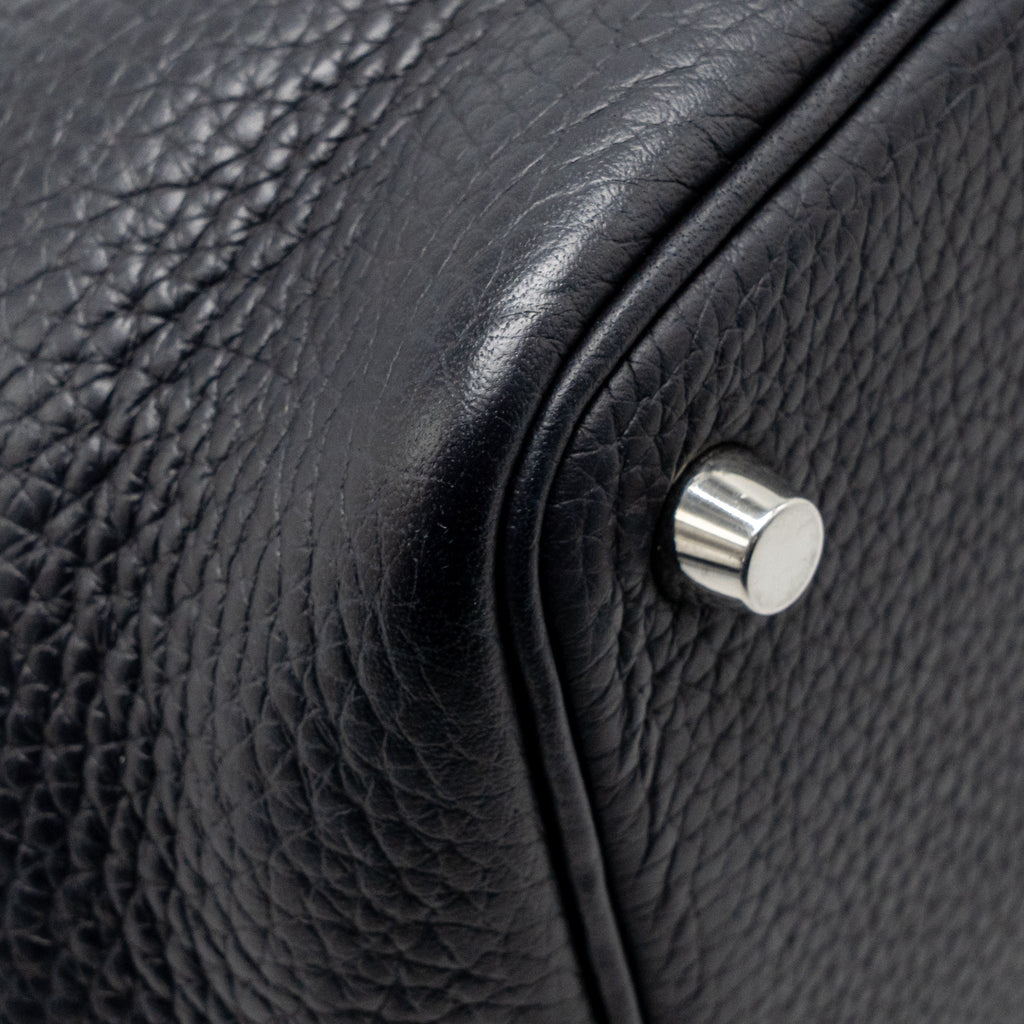 Hermes Picotin 18 Lock Bag Clemence Caban SHW
