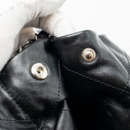 CHANEL MEDIUM 22 BAG CALFSKIN BLACK SHW (MICROCHIP)