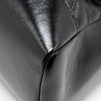 CHANEL MEDIUM 31 BAG SHINY LAMBSKIN BLACK LGHW (MICROCHIP)