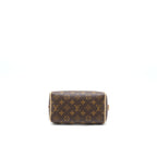 LOUIS VUITTON SPEEDY BANDOULIERE 20 MONOGRAM CANVAS BLACK STRAP GHW (NEW VERSION)