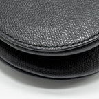 DIOR MINI SADDLE BAG CALFSKIN BLACK GHW
