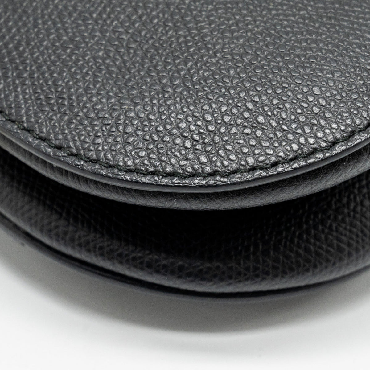 DIOR MINI SADDLE BAG CALFSKIN BLACK GHW