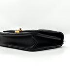 CHANEL 19 WALLET ON CHAIN LAMBSKIN BLACK MULTICOLOUR HARDWARE (MICROCHIP)