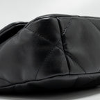 CHANEL SMALL 19 BAG LAMBSKIN BLACK MULTICOLOR HARDWARE