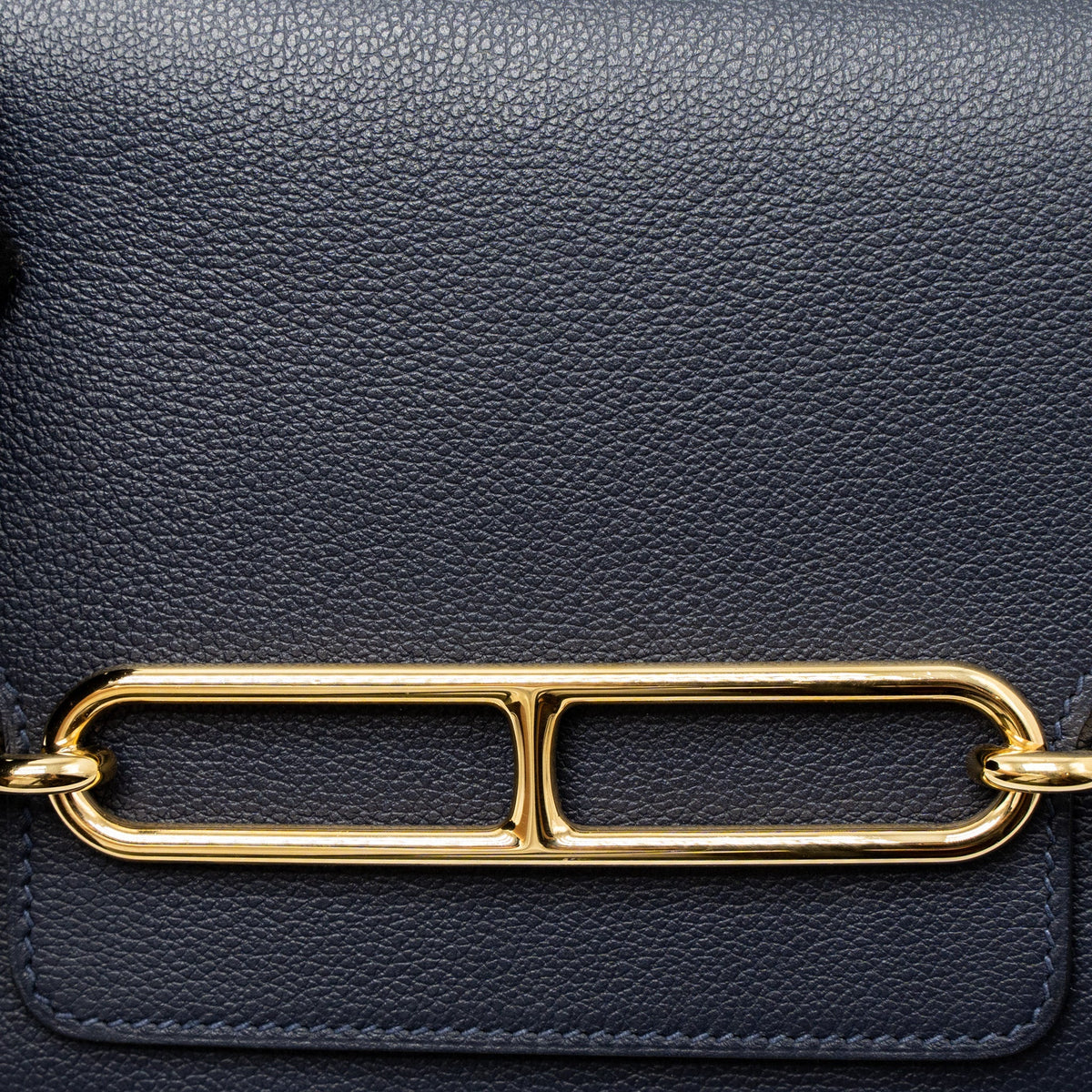 Hermes Mini Roulis Evercolour Blue Nuit GHW