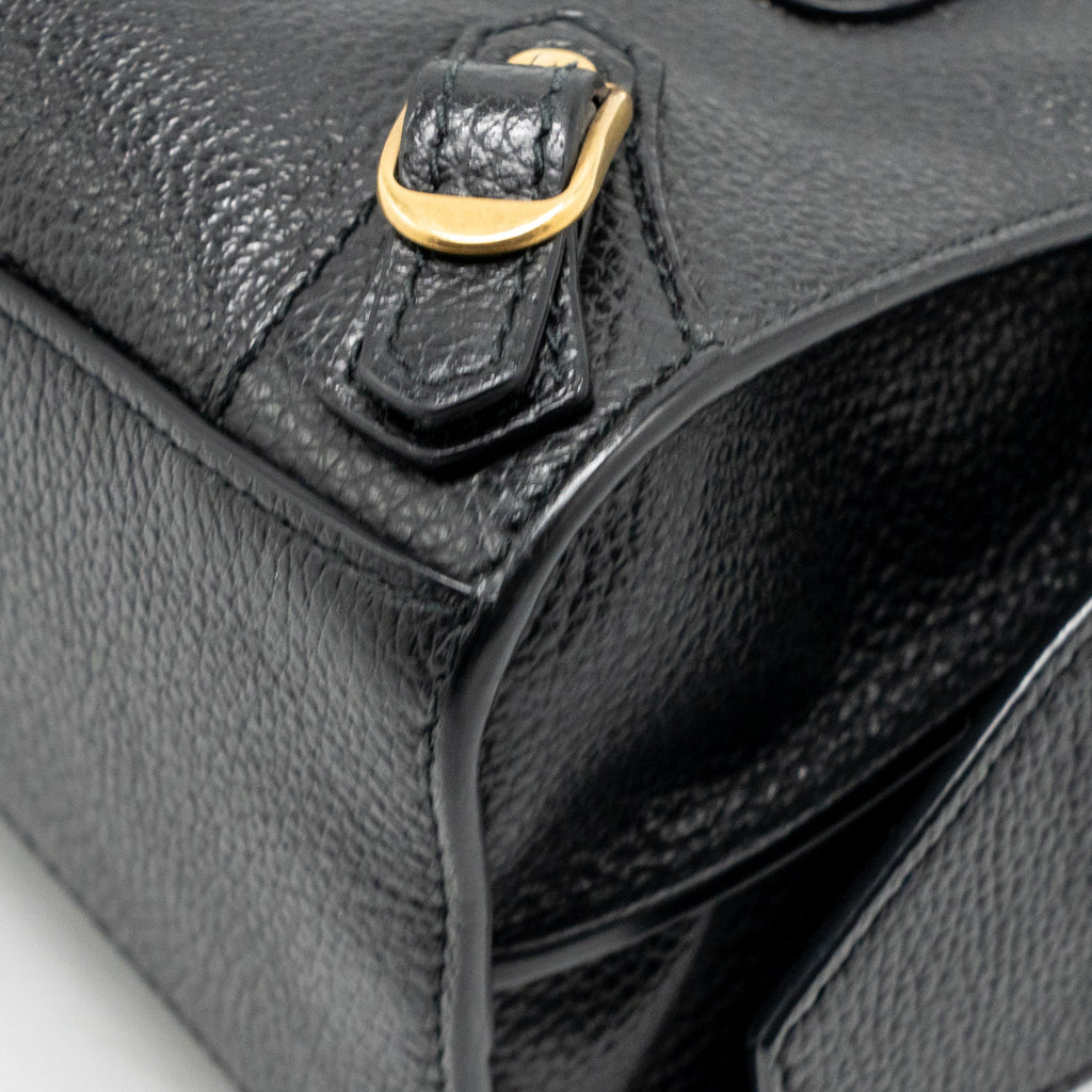 Balenciaga Neo Classic City Bag Grained Calfskin Black GHW