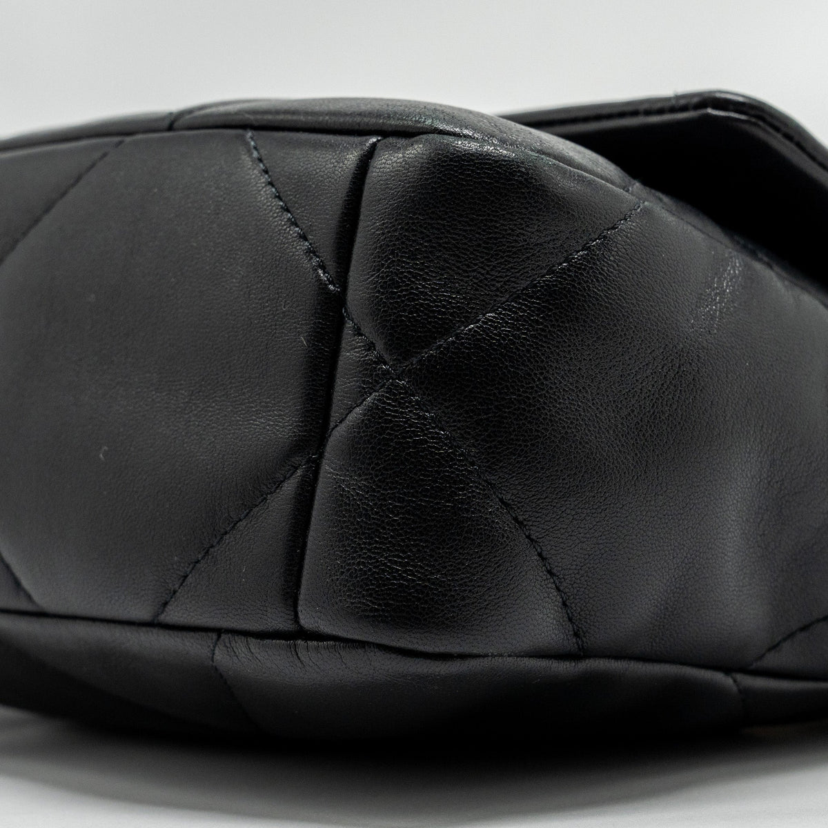 CHANEL SMALL 19 BAG LAMBSKIN BLACK MULTICOLOR HARDWARE