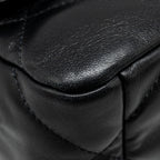 CHANEL SMALL 19 BAG LAMBSKIN BLACK MULTICOLOR HARDWARE