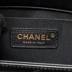CHANEL MEDIUM BOY BAG LAMBSKIN BLACK GHW