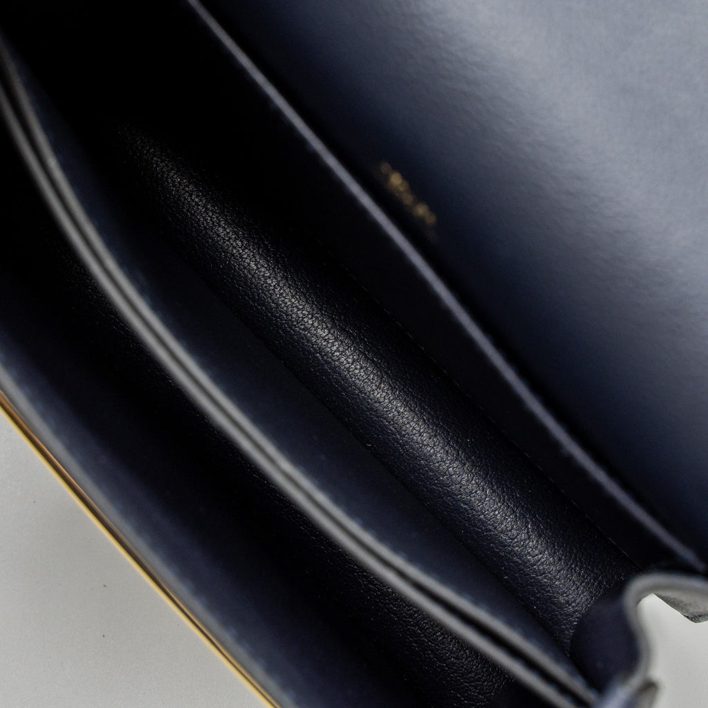 Hermes Mini Roulis Evercolour Blue Nuit GHW