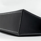 HERMES KELLY POCHETTE SPECIAL ORDER SWIFT BLACK/ GRIS PERLE SHW